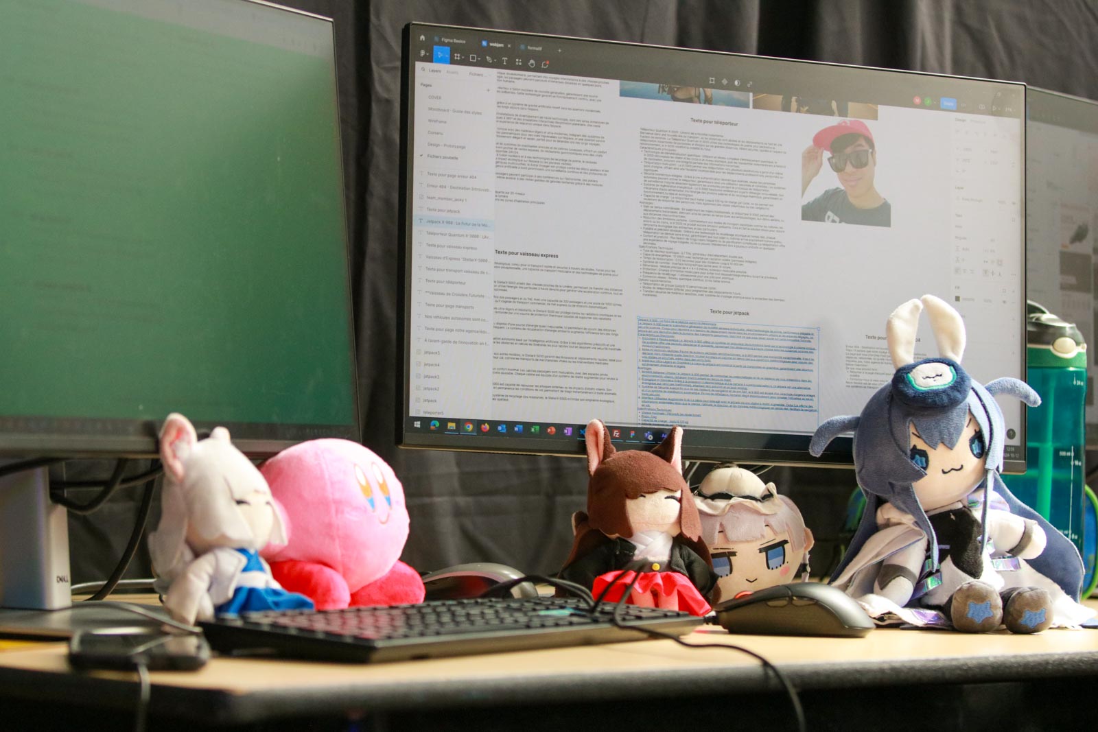 Jackie s’est installé comme à la maison